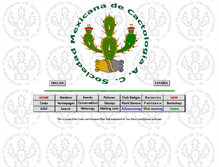 Tablet Screenshot of mexican.cactus-society.org